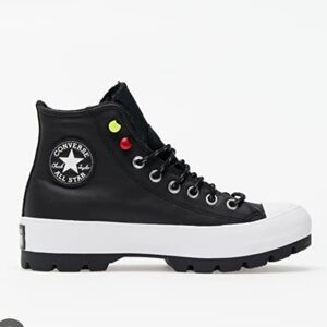CONVERSE All-Star Hightop Chuck Taylor Black Chunky Platform Gore-Tex Winter